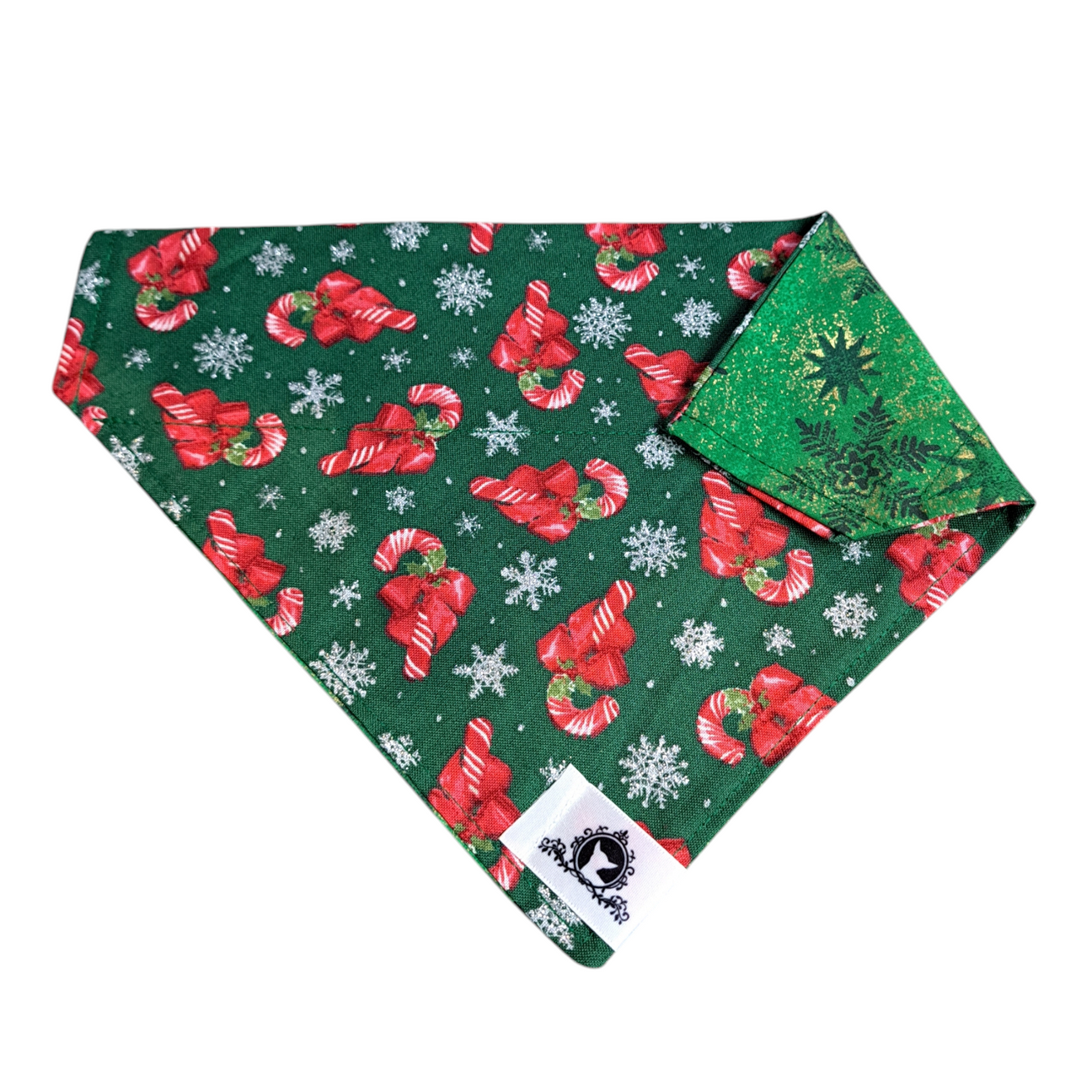 Lot De 2 Bandanas De Noël Pour Chien/chat - Motifs Père Noël Et Sapin - Tissu Doux Lavable, Taille Ajustable - Cadeau Festif Pour Animaux - 2
