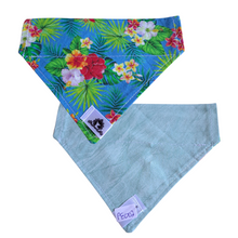 Charger l&#39;image dans la galerie, Foulard réversible 2 en 1 pour chat et petit chien - PE002
