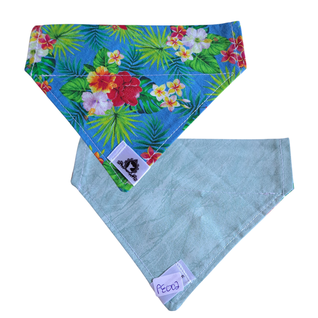 Foulard réversible 2 en 1 pour chat et petit chien - PE002