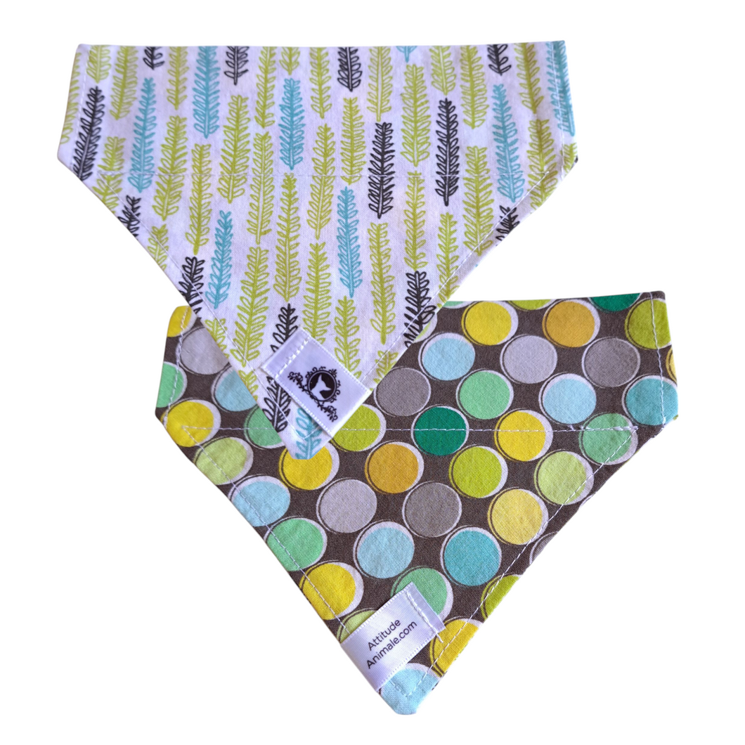 Foulard réversible 2 en 1 pour chat et petit chien - PR034