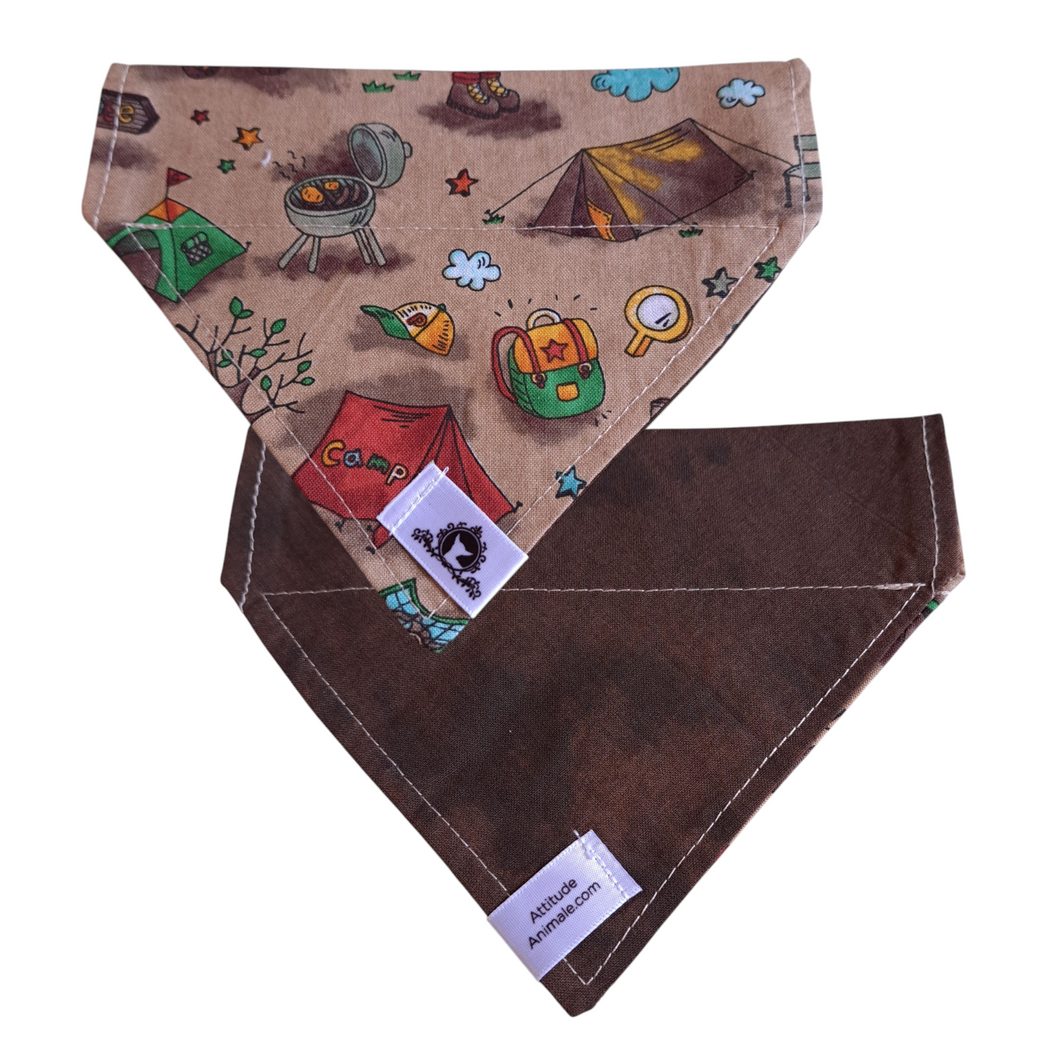 Foulard réversible 2 en 1 pour chat et petit chien - PR037