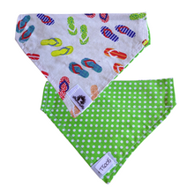 Charger l&#39;image dans la galerie, Foulard réversible 2 en 1 pour chat et petit chien - PR004
