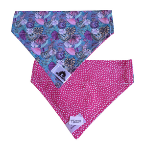 Foulard réversible 2 en 1 pour chat et petit chien - PR006