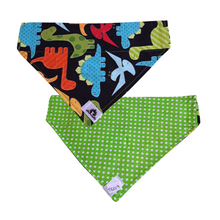 Charger l&#39;image dans la galerie, Foulard réversible 2 en 1 pour chien moyen - MR010

