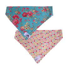 Charger l&#39;image dans la galerie, Foulard réversible 2 en 1 pour chien moyen - MR013
