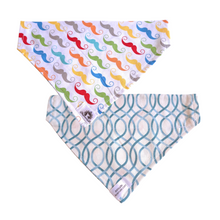 Charger l&#39;image dans la galerie, Foulard réversible 2 en 1 pour chien moyen - MR027
