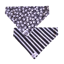 Charger l&#39;image dans la galerie, Foulard réversible 2 en 1 pour chien moyen - MR032
