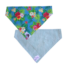 Charger l&#39;image dans la galerie, Foulard réversible 2 en 1 pour chien moyen - MR004
