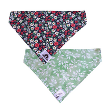 Charger l&#39;image dans la galerie, Foulard réversible 2 en 1 pour grand chien - GR008
