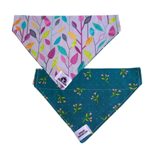 Charger l&#39;image dans la galerie, Foulard réversible 2 en 1 pour grand chien - GR009
