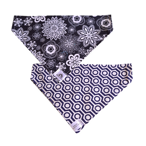 Foulard réversible 2 en 1 pour grand chien - GR017