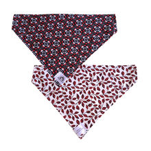 Charger l&#39;image dans la galerie, Foulard réversible 2 en 1 pour grand chien - GR026
