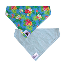 Charger l&#39;image dans la galerie, Foulard réversible 2 en 1 pour grand chien - PE002
