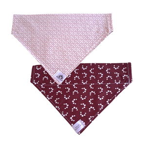Foulard réversible 2 en 1 pour grand chien - GR028