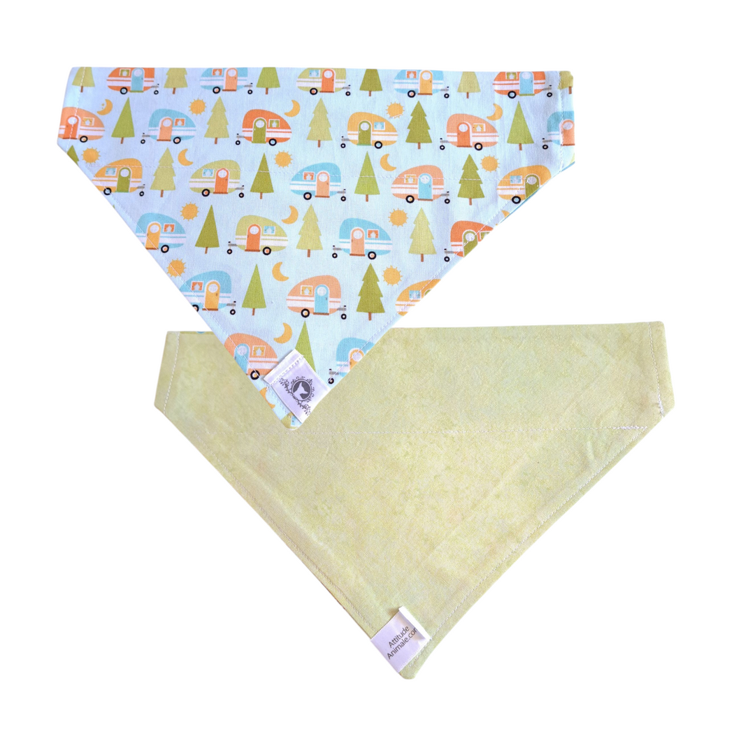 Foulard réversible 2 en 1 pour grand chien - GR031