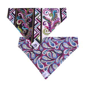 Foulard réversible 2 en 1 pour grand chien - GR041