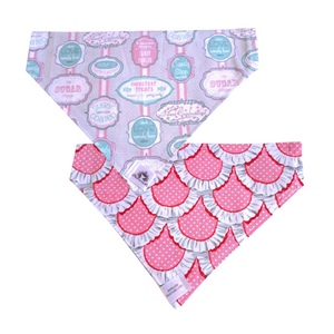 Foulard réversible 2 en 1 pour grand chien - GR042