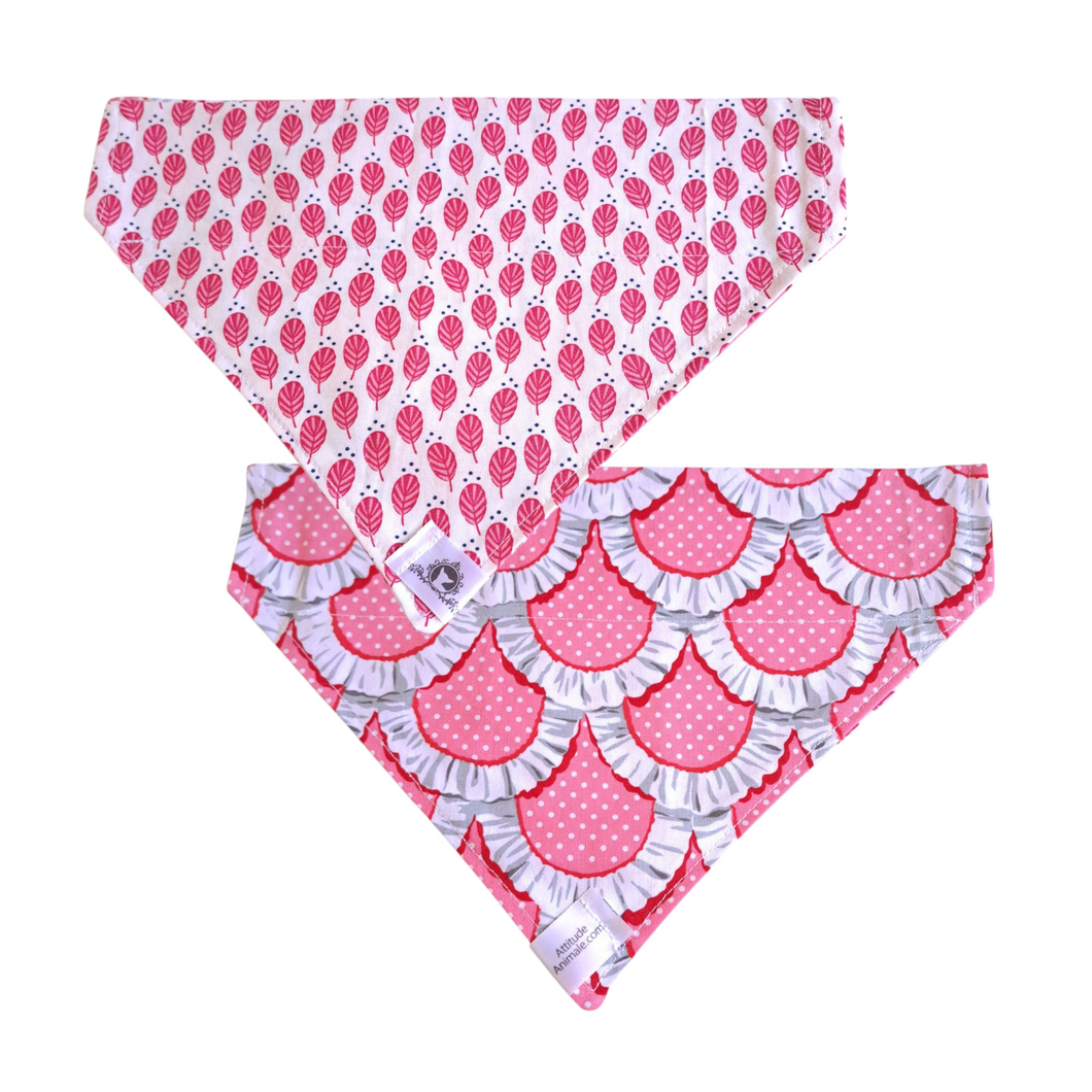 Foulard réversible 2 en 1 pour grand chien - GR043
