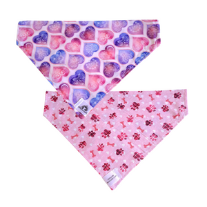 Foulard réversible 2 en 1 pour grand chien - GR045