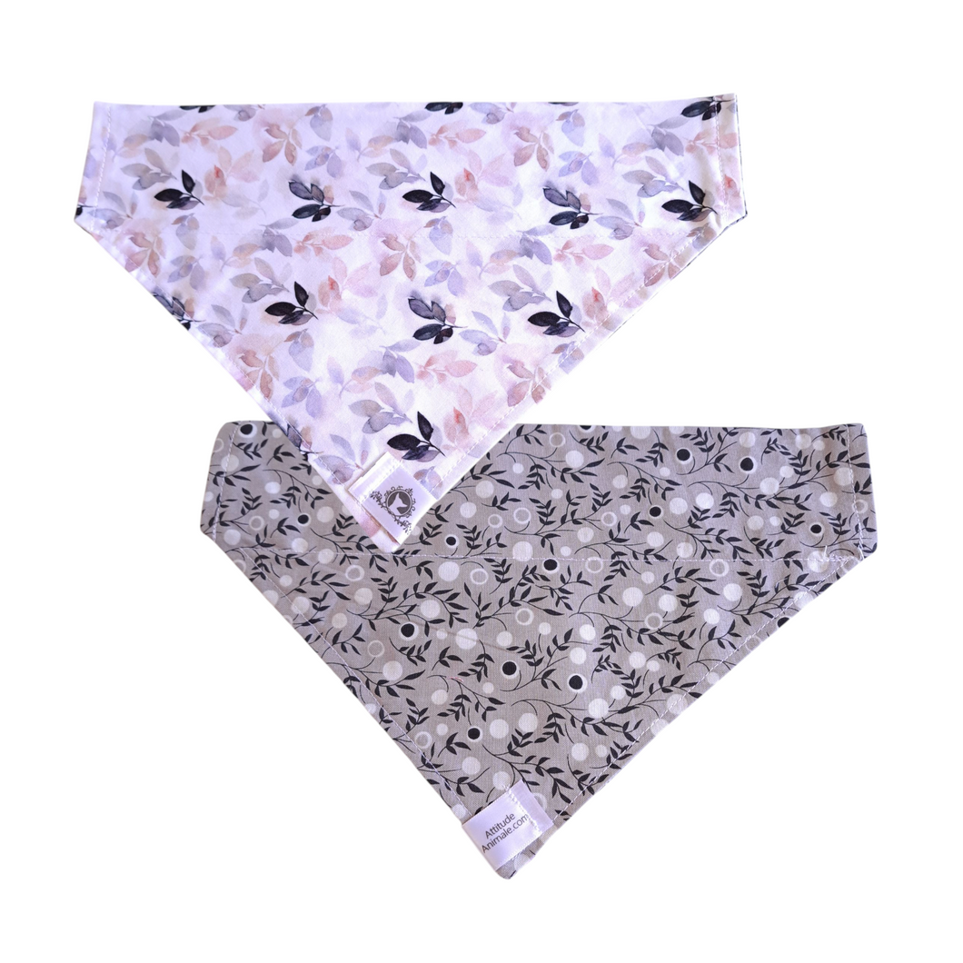 Foulard réversible 2 en 1 pour grand chien - GR051