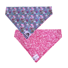 Charger l&#39;image dans la galerie, Foulard réversible 2 en 1 pour grand chien - GR004
