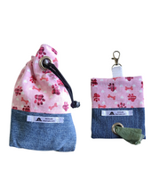 Charger l&#39;image dans la galerie, Kit Pochette à gâteries et porte-sacs à déchets pour chien - KPP011
