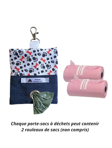 Kit Pochette à gâteries et porte-sacs à déchets pour chien - KPP002