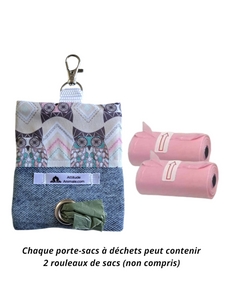 Kit Pochette à gâteries et porte-sacs à déchets pour chien - KPP006