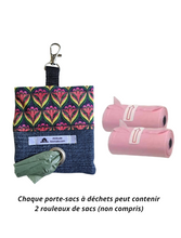Charger l&#39;image dans la galerie, Kit Pochette à gâteries et porte-sacs à déchets pour chien - KPP010
