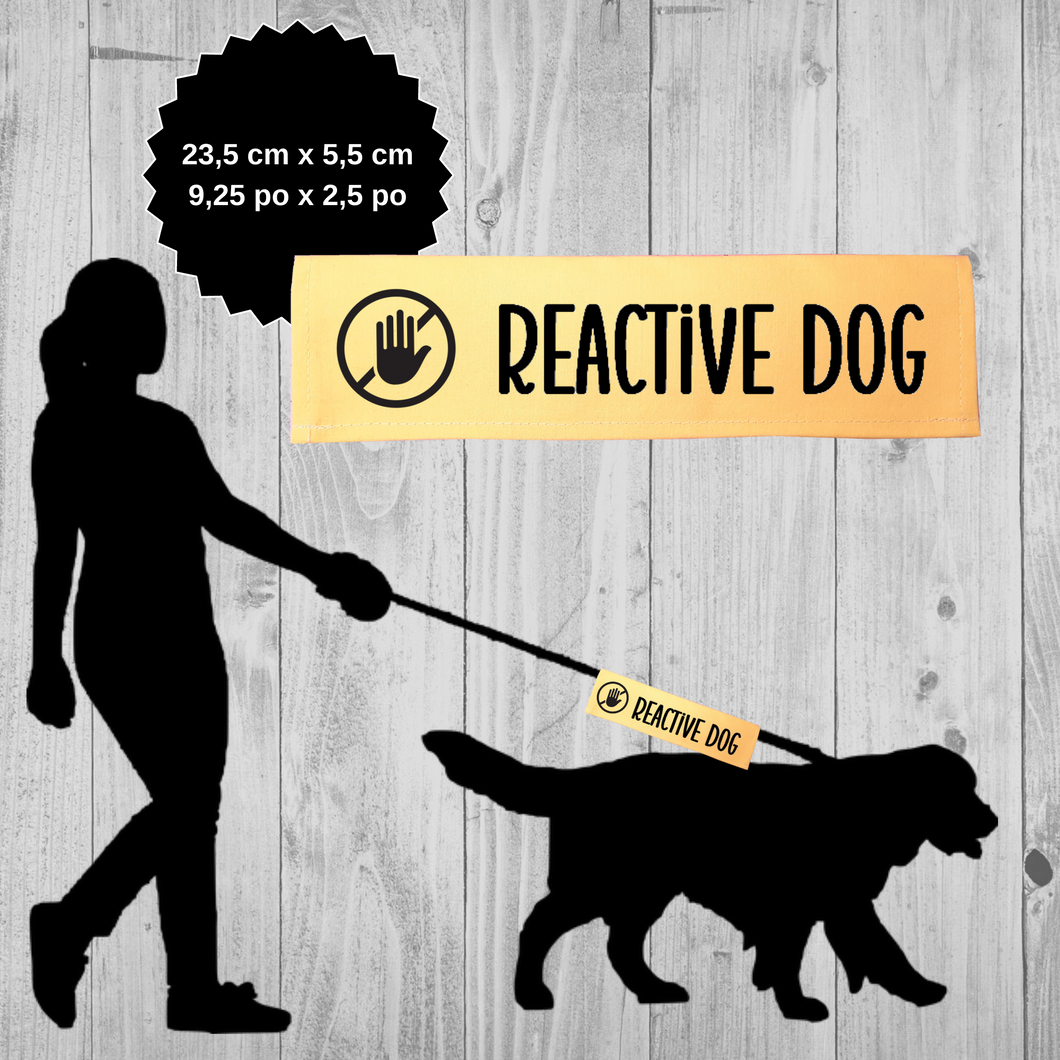 Leash sleeve - REACTIVE DOG