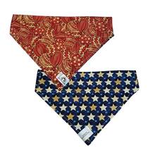 Charger l'image dans la galerie, Foulard 2 en 1 pour chien moyen pour Noël - NM012
