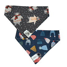 Charger l'image dans la galerie, Foulard 2 en 1 pour chat et petit chien pour Noël - N027
