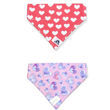 Charger l&#39;image dans la galerie, Foulard 2 en 1 pour chat et petit chien - StV046
