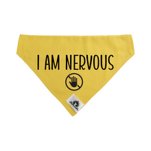 Charger l&#39;image dans la galerie, Medium Dog bandana - I AM NERVOUS
