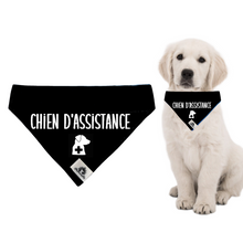 Charger l&#39;image dans la galerie, Foulard pour petit chien - CHIEN D&#39;ASSISTANCE
