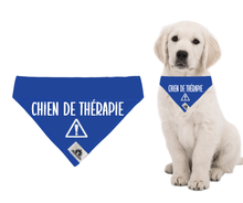 Charger l&#39;image dans la galerie, Foulard pour petit chien - CHIEN DE THÉRAPIE

