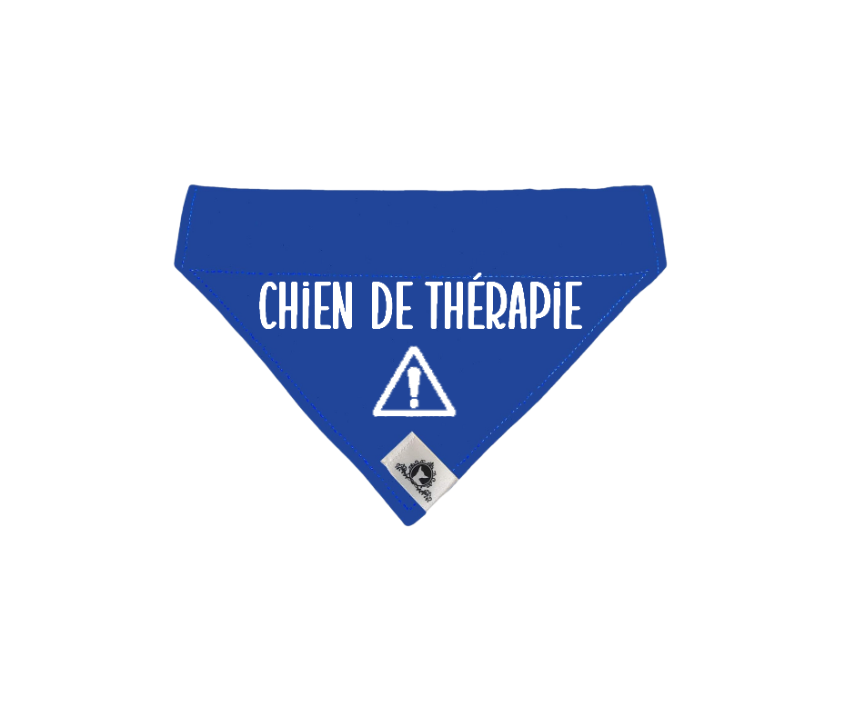Foulard pour petit chien - CHIEN DE THÉRAPIE