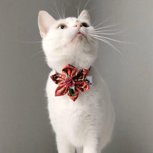 Charger l&#39;image dans la galerie, Fleur pour chien ou chat - Féérie de Noël - no 128
