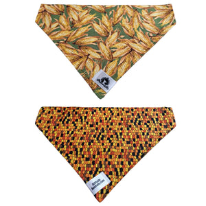 Foulard 2 en 1 pour grand chien - Automne A008