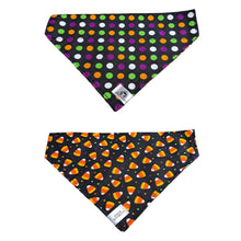 Charger l&#39;image dans la galerie, Foulard 2 en 1 pour chien moyen - Halloween H001
