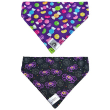 Charger l&#39;image dans la galerie, Foulard 2 en 1 pour chat et petit chien - Halloween H004
