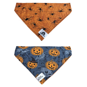 Foulard 2 en 1 pour grand chien - Halloween H010