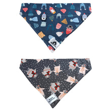 Charger l&#39;image dans la galerie, Foulard 2 en 1 pour grand chien pour Noël - N013
