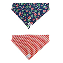 Charger l&#39;image dans la galerie, Foulard 2 en 1 pour chien moyen pour Noël - N024
