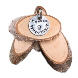 Médaille pour chien et chat à personnaliser - Cup cake