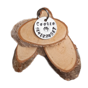 Médaille pour chien et chat à personnaliser - Patte