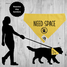 Charger l&#39;image dans la galerie, Medium Dog bandana - NEED SPACE
