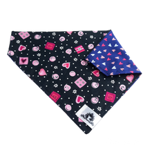 Charger l&#39;image dans la galerie, Foulard 2 en 1 pour grand chien - StV026
