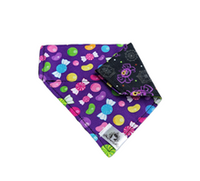 Charger l&#39;image dans la galerie, Foulard 2 en 1 pour chat et petit chien - Halloween H004
