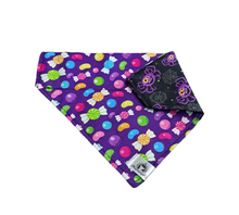 Charger l&#39;image dans la galerie, Foulard 2 en 1 pour chien moyen - Halloween H004
